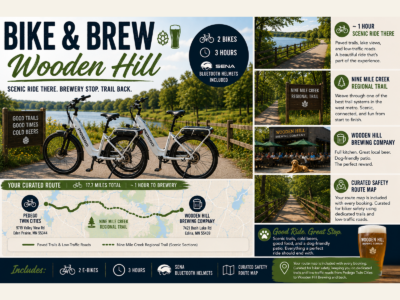 Bike & Brew To Wooden Hill